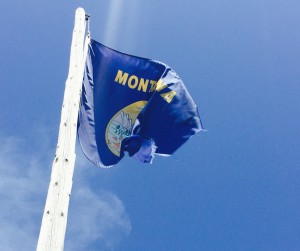 Bridger Canyon Schoolhouse Flag