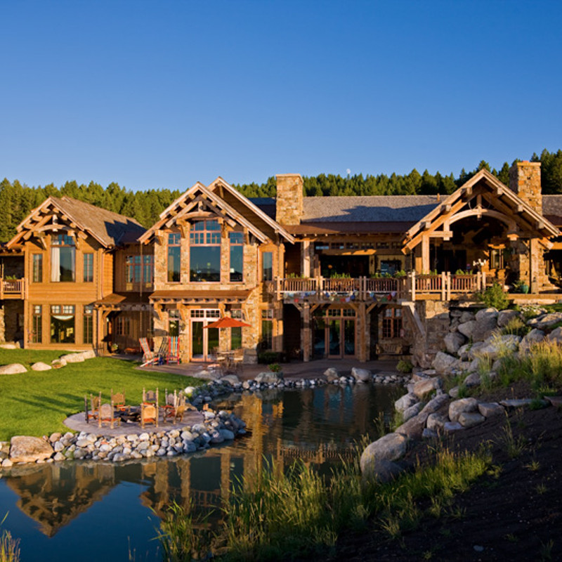 Bridger Canyon Architecture DELGER REAL ESTATE BRIDGER CANYON